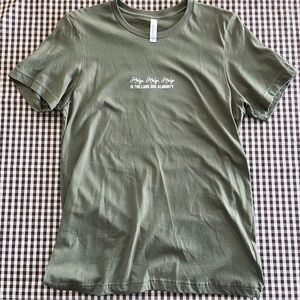 Christian Holy Holy Holy Bella+Canvas Shirt - Unisex Medium, Brand New